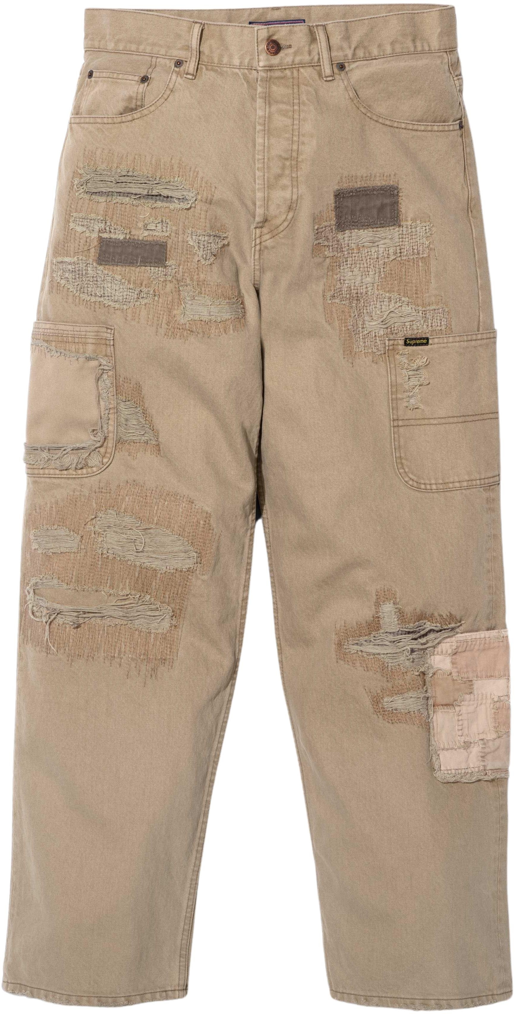 Supreme®/blackmeans Mended Loose Fit Jean view 9